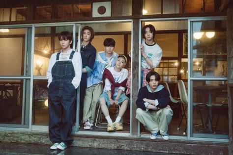 BOYNEXTDOOR have announced the release of their debut Japanese single album, "AND". The EP will feature Japanese versions of the tracks "One and Only", "But Sometimes" and "Earth, Wind & Fire", including the original Japanese track. Earth Wind, Concept Photos, 한국 여배우, Drama Queen, Korean Bbq, Drama Queens, Iconic Photos, Korean Language, Korean Hairstyle