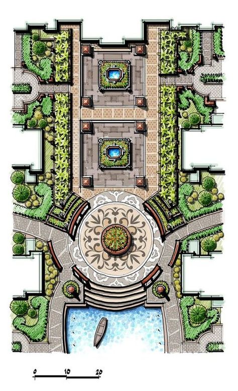 Reka Bentuk Landskap, Site Plan Design, Landscape Architecture Plan, Landscape Design Drawings, Landscape Architecture Drawing, Urban Landscape Design, Desain Lanskap, Architecture Design Sketch, Architecture Design Drawing