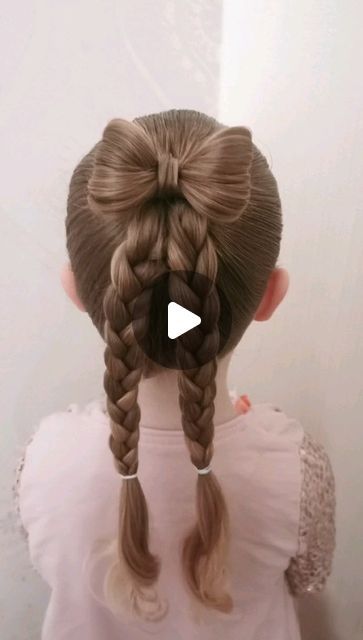 the_follin_tribe_hair on Instagram: "Super cute and super easy now hairstyle 😍" Girls Fun Hairstyles, Toddler Girl Easy Hairstyles, Hảir Style For Kids Girl, Hair Styles For Long Hair Kids, Girls Hairdos Easy, Simple Girls Hairstyles Kids, Easy Hairstyles For Long Hair Videos, Hair Styles Girls Kids, Braids For Girls Hair