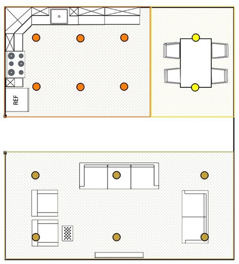 How Many Recessed Lights? | Free Calculator Makes it Simple Kitchen Recessed Lighting Layout, Recessed Lighting In Living Room, Recessed Lighting In Bedroom, Bedroom Recessed Lighting, Latest Ceiling Design, Recessed Lighting Bedroom, Modern Recessed Lighting, Recess Lights, Recessed Lights In Kitchen