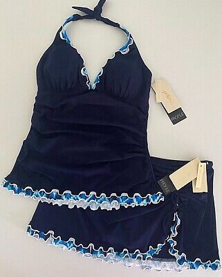 Find ideas๏ฟฝand inspiration for Profile by Gottex Women Swim Tankini Skirt 2 Pcs Set 8 10 12 14 16 Blue Ruffle, Women's Swimwear Swim Skirt Aesthetic, Cute Tankini Bathing Suits, Swimsuit 2000s, 2000s Swimsuit, 2000s Summer Outfits, Swimsuit Outfit Ideas, Cute Swimming Suits, Blue Bathing Suits, Y2k Swimsuit