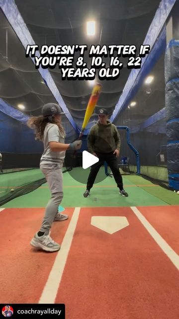 The Institute Of Sports & Edu on Instagram: "🌟 Wondering if it’s the right time for your young athlete to start lessons? Age doesn’t limit potential in the batter’s box—it’s all about the right fundamentals. Watch this video to see why a strong stance is key to success.   Ready to give it a shot? Your first baseball or softball lesson is free, so there’s no risk, just reward! ⚾️ 🥎  #YouthSports #YouthBaseball #SoftballMom #LittleLeague #SportParenting #FirstLessonFree  Posted @withregram • @coachrayallday It doesn’t matter your age or what side of the plate you hit in…  Putting yourself in a strong position to swing is the key to being successful in the batters box!!  #CoachRayAllDay #RayNavarrete #Baseball #BaseballCoach #BaseballLife #BaseballLifestyle #BaseballTalk #BaseballPractice # Baseball Line Up Ideas, Softball Batting Drills For Beginners, Fun Softball Practice Ideas, How To Hit A Homerun In Softball, Softball Tips Batting, Hitting Drills Baseball, Travel Softball Must Haves, Batting Drills Softball, Softball Tips For Beginners