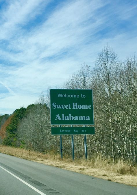 First State Down! Sweet Home Alabama! – Georgia/Alabama Border on I-20 – Waco, Georgia into Muscadine, Alabama – 11/30/2019 Alabama Scenery, Comforting Movies, Ipad Decorations, Alabama Baby, State Of Alabama, Heat Rash, New York City Vacation, Alabama Travel, Huntsville Alabama