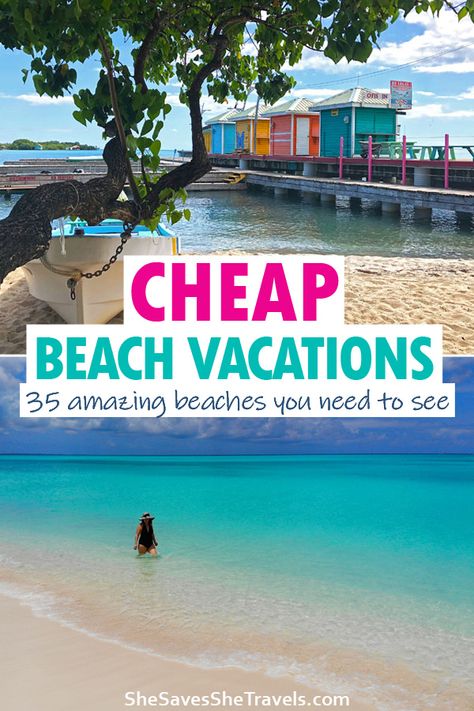 35 Cheapest Beach Vacations: Swoon-worthy Destinations You Need to See Beaches To Travel To, Best Beach Vacations For Couples, Usa Beach Vacations, Cheap Vacation Ideas Usa, Best Tropical Family Vacations, May Vacation Destinations, Best Beach Vacations In The Us, Beach Vacation Ideas Family, Tropical Family Vacations