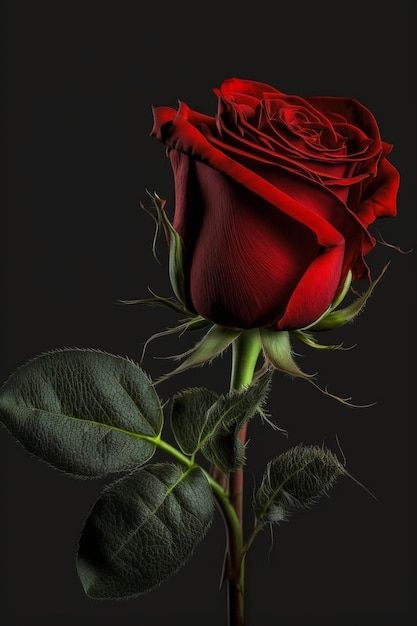 Rose Flower Photos, Love Rose Flower, Red Roses Wallpaper, Dark Red Roses, Photo Rose, Rose Flower Pictures, Image Nature, Beautiful Red Roses, Rose Images