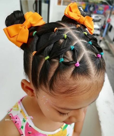 Cute Hairstyles For Babies, Didi Hairstyles, Toddler Hairstyles Girl Fine Hair, Band Hairstyles, Rubber Band Hairstyles, Easy Toddler Hairstyles, Cute Toddler Hairstyles, Easy Little Girl Hairstyles, Girl Hair Dos