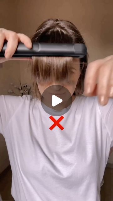 Daily Hair Tutorials 💇‍♀️ on Instagram: "The Best hair hacks 👌👌
By @irinafarfallina ❤️
.
*No copyright infringement was intended. If you are the author of this video and do not want your video to be posted on this page, please contact me in DM and your video will be deleted as soon as possible. Thank you 🤗
.
#hairstylevideo #videohair #hairtransformation #hairdecoration #hairtutorial #tutorialhair #hairofinstagram #hairstyle #braidsofinstagram #hairideas #naturalhairtutorial #hairglamvideos #hairstyleideas #cutehairstyles #hairvideoshow #hairstyleideas #hairvideotutorial #hairoftheday #hairvideoshow #braidoftheday" Voluminous Bangs, Hair Hack, Hair Curling Tips, Natural Hair Tutorials, Hair Tips Video, Hairdos For Short Hair, Short Hair Tutorial, Hairstyle Tutorial, How To Style Bangs