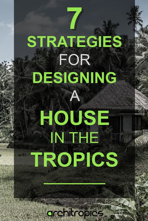 Designing a house in the tropics should always try to consider and respond to the climate of their region. This is becoming increasingly relevant as climate change is projecting warmer temperatures in the future, which means designing houses to be more responsive to the tropics and its climate, is essential. Off Grid Tropical House, Simple Tropical House Design, Climate Friendly House, Passive Cooling Tropical House Design, Tropical Eco House Design, Passive Cooling Tropical House, Homes In Jamaica, Hot Humid Climate House Design, Hot Climate House Design