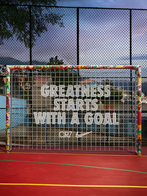 Soccer Goal Post, Goal Net, Sport Park, Football Decorations, Soccer Goal, Community Park, Event Activities, Nike Football, Jd Sports