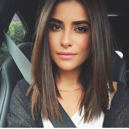 15 Fantastic Easy Medium Haircuts - Shoulder Length Hairstyles for Women Lob Hairstyles, Longbob Hair, Long Bob Haircuts, Lob Haircut, Shoulder Length Hair Cuts, Short Straight Hair, Haircuts For Medium Hair, Bob Hair, Long Bob Hairstyles