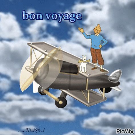 bon voyage Bon Voyage Message, Voyage, Gif