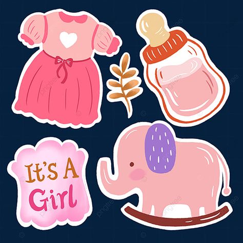 baby,sticker,dress,elephant,feeding bottle,leaf,label,girl,pink,baby shower,baby clipart,girl clipart,elephant clipart,leaf clipart,cute clipart,dress clipart,pink clipart,sticker clipart,label clipart Molde, Baby Girl Stickers Free Printable, Clipart Dress, Baby Girl Stickers, Baby Shower Props, Baby Word Art, Toys Stickers, Pink Clipart, Baby Shower Hamper