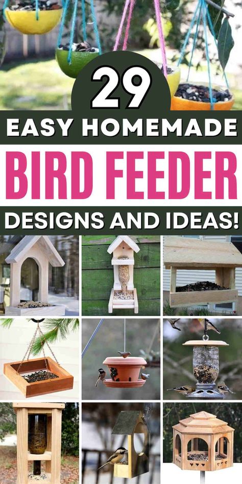 This article provides 29+ DIY bird feeder ideas using recycled materials like plastic bottles and flower pots, and unique designs with teacups and mason jars. Fly Through Bird Feeder Plans, Diy Platform Bird Feeder With Roof, Easy Bird Feeders Diy, Bird Feeder Ideas Diy, Diy Backyard Bird Sanctuary, Diy Large Bird Feeder, Covered Bird Feeder Station Ideas, Wooden Bird Feeders Diy, Bird Feeder Plans Free