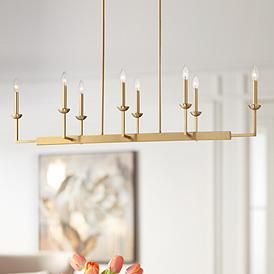 Linear Branched Chandelier, Dining Room Rectangular Chandelier, Rectangular Dining Room Lighting, Rectangle Chandelier Dining Room, Dining Room Chandelier Ideas, Gold Linear Chandelier, Kitchen Table Chandelier, Black Chandelier Dining Room, Modern Chandelier Dining