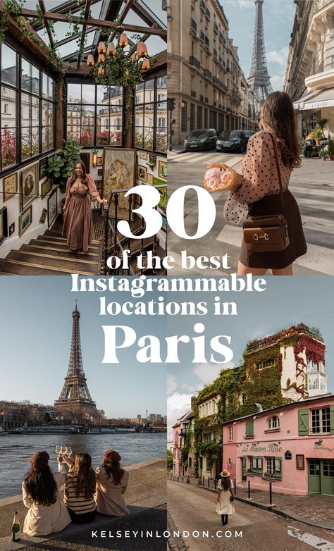 41 Instagrammable Places in Paris 2024 (Includes Map) - Kelsey in London Paris Instagrammable Places, Instagrammable Spots In Paris, Paris Instagram Places, Best Paris Photo Ideas, Most Instagrammable Places In Paris, Instagram Places In Paris, Best Spots In Paris, Photo Spots In Paris, Instagram Spots Paris