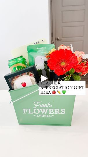 Teacher Appreciation, Tin Flowers, I Knew It, Fresh Flower, Gift Teacher, Around The Corner, The Gift, Fresh Flowers, I Saw