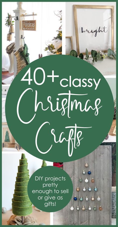 Natal, Kerajinan Diy, Christmas Crafts Diy Projects, Christmas Crafts To Sell, Handmade Christmas Crafts, Cool Wood Projects, Christmas Crafts For Adults, Classy Christmas, Christmas Giveaways