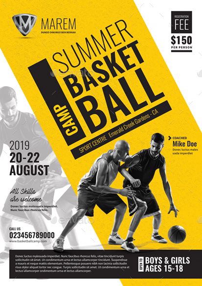 Basketball Camp #Affiliate #Basketball, #SPONSORED, #Camp Basketball Event Poster, Sports Event Poster, Events Branding, Golf Events, Basketball Poster, Poster Idea, Sports Poster, Basketball Posters, Basketball Camp