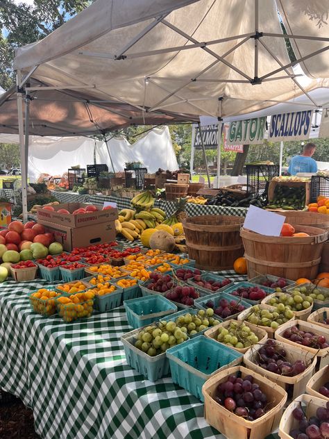 farmers market, fruits and veggies Farmers Market New York, Farmers Market Vision Board, Fall Fruit And Vegetables, Seasons Aesthetic Spring, Farmers Market Fruit Aesthetic, Downtown Market Aesthetic, Chicago Farmers Market, Food Markets Aesthetic, Happy And Free Aesthetic