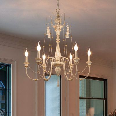 Modern French Chandelier, Rococo Bedroom, Chandelier Wood, Candlestick Chandelier, Unique Chandelier, French Country Chandelier, Country Chandelier, Candelabra Chandeliers, Classic Chandelier