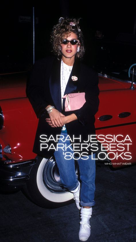 Sarah Jessica Parker's best looks from the '80s. 80s Sarah Jessica Parker, Sarah Jessica Parker 80s Fashion, Lisa Bonet 80s Fashion, 80s Fashion Icons Outfits, 80 Retro Outfits, 80 Theme Party Outfit Women, Iconic 80s Looks, 80s Iconic Looks, 1986 Fashion Women