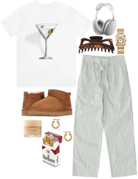 relaxed day at home Outfit | ShopLook Outfits To Wear At Home Summer, Cute Outfits At Home, Study At Home Outfit, Cozy Stay At Home Outfits, Outfits For Home Comfy Summer, Cosy Summer Outfit, Home Summer Outfit, Day At Home Outfit, Comfy School Outfits Lazy Days