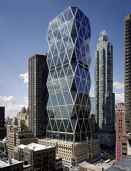 A HISTORY OF ARCHITECTURE - HIGH-TECH Norman Foster, Daniel Libeskind, Hearst Tower, Norman Foster Architecture, Modern Architecture Design, Famous Architects, Adaptive Reuse, Amazing Buildings, Environmental Design