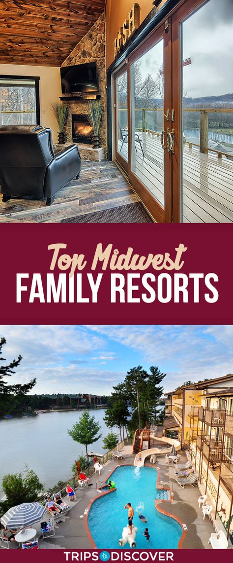 Best Midwest Family Vacations, Multi Family Vacation Ideas, Large Family Vacation Destinations, Top Family Vacations In The Us, Us Family Vacation Ideas, Midwest Family Vacations Kids, Midwest Vacations With Kids, Usa Family Vacation Ideas, Family Resorts In The Us