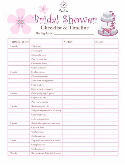 Must Have Bridal Shower Checklist and Timeline Organisation, Kitchen Tee Ideas Bridal Showers, Bridal Shower Checklist Printable, When To Have Bridal Shower Timeline, Planning A Bridal Shower Checklist, Bridal Shower Checklist Planners, Bridal Shower Timeline, Bridal Shower Planning Checklist, Bridal Shower Planner