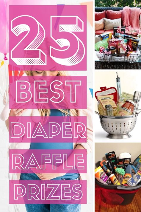Gift Basket Ideas Coed, Prices For Baby Shower Games Gift, Prize Basket Ideas For Showers, Baby Shower Raffle Gift Basket Ideas, Baby Shower Gift Baskets For Guests, Baby Shower Gift Basket For Guests, Gender Reveal Prize Ideas, Gifts For Games At Baby Showers, Gift Basket Ideas For Prizes