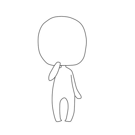 chibi body outline - Yahoo Image Search Results Chibi Outline, Manga Ideas, Chibi Body, Body Outline, Draw Manga, Chibi Drawings, Body Drawing, Art Base, Art Poses