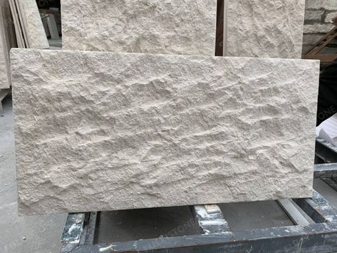 White Limestone Tile | Split face Limestone for Wall - Fulei Stone White Limestone Tiles, Limestone Texture, Stone Texture Wall, Wash Basin Design, Limestone Cladding, Modern Pedestal Sink, Exterior Wall Cladding, Stone Wall Design, Stone Wall Cladding