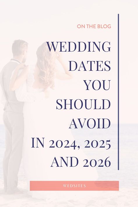 From holiday weekends to major sporting events, certain dates can make it more challenging to host your special day. If you’re currently planning your upcoming nuptials, read on as we share some of the key wedding dates to avoid in 2024, 2025, and 2026. Get Fit For Wedding, How To Pick A Wedding Date, 25 Person Wedding, Wedding 2025 Ideas, 2nd Marriage Weddings, Cute Wedding Ideas Creative Unique, Different Wedding Aesthetics, Wedding Ideas June, Wedding 2025 Trends