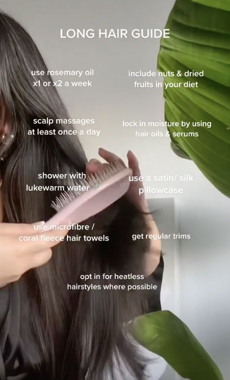 IN THE last year, people have put aside fashion trends and expensive makeup to focus on the health of their skin and hair. A hair expert recently revealed the nine rules she lives by to make sure her hair is super healthy and strong. Haircare expert Nandini is often envied for her shiny and long […] Healthy Hair Tips, Diy Haircare, Healthy Hair Routine, Stop Hair Breakage, Expensive Makeup, Hair Oil Serum, Hair Growing Tips, Long Hair Tips, Hair Guide