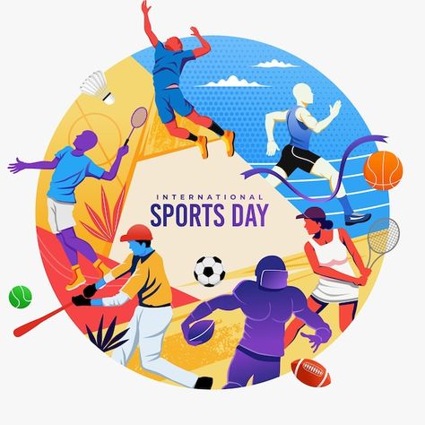 Desain Grafis, Sports Design, Sports Illustrations Design, Sports Drawings, Sports Logo Design, Sports Graphic Design, Ilustrasi, Sport Event, Flyer Design