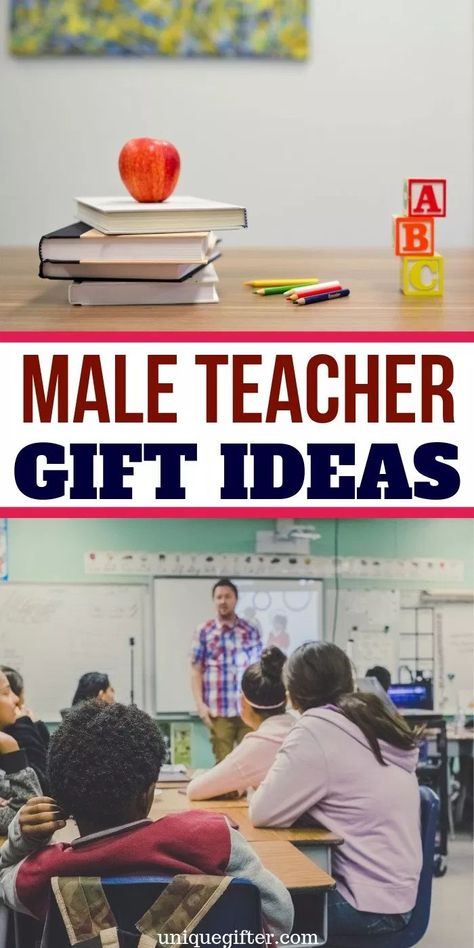 50 Male Teacher Gifts - | Teacher Gift Ideas for Men Teacher Gifts Men, Male Teacher Valentine Gifts, Men Teacher Gifts, Male Teacher Classroom, Gifts For Male Teachers, Gift For Male Teacher, Teacher Gifts For Men, Unique Teacher Gifts, Male Teachers