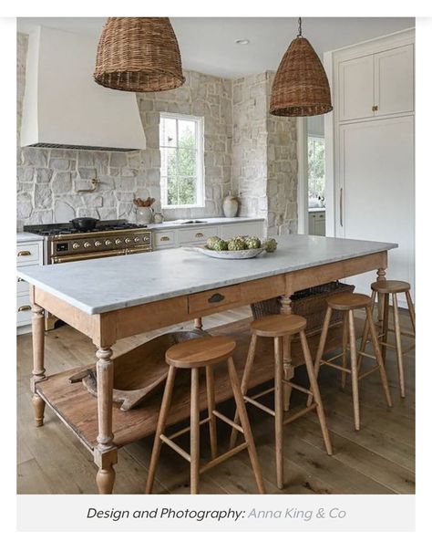 [SponsoredPost] 57 Perfect Rustic Kitchen Island Farmhouse Style French Country Guides To Find Out Straight Away #rustickitchenislandfarmhousestylefrenchcountry Farm Table Island In Kitchen, T Shape Island Kitchen, Magnolia Table Kitchen, Rustic Kitchen Island Farmhouse Style, French Style Kitchens, Kitchen Island Farmhouse Style, French Country Kitchen Island, Architectural Digest Kitchen, Vintage Kitchen Island