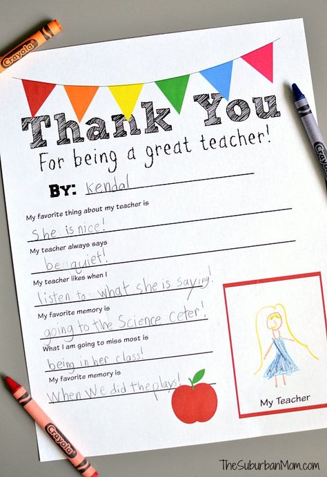 Thank You Teacher Free Printable - Perfect for Teacher Appreciation Week or End of the School Year Thank You Gift Baskets, Teacher Gift Baskets, Coffee Gift Basket, Thank You Presents, Teachers Diy, Presents For Teachers, Free Teacher, Cadeau Diy, School Teacher Gifts