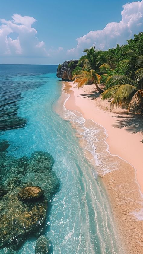 Tropical Phone Wallpaper, Nature Wallpapers Hd, Beach Landscape Photography, Beach Phone Wallpaper, Seychelles Beach, Beach Wallpapers, Summer Beach Wallpaper, Calm Beach, Beautiful Summer Wallpaper