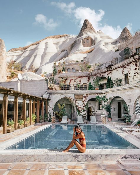 A Complete Guide to the Fairytale World of Cappadocia Local Cave House Cappadocia, Fairytale World, Dan Bilzerian, Balloon Flights, Cave House, Cappadocia Turkey, Dream Travel Destinations, Turkey Travel, Beautiful Places In The World