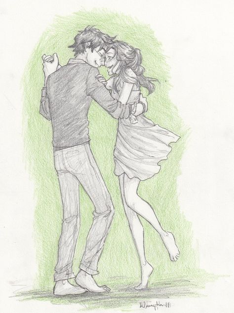 Burdge-ошибка ... | Кай Fine Art Longing For Love Drawing, Couple Facing Each Other Reference, Burdge Bug, Harry And Ginny, Dibujos Percy Jackson, Couple Sketch, Cute Couple Drawings, Tableau Art, Couple Dancing