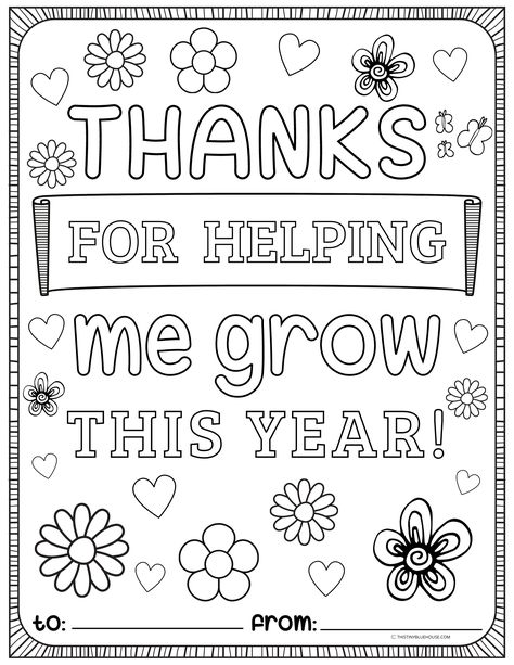 Appreciation Coloring Pages, Teacher Appreciation Week Printables, Teacher Appreciation Art, Teacher Appreciation Crafts, Preschool Teacher Appreciation, Teacher Birthday Card, Free Teacher Appreciation Printables, About Teacher, Printable Teacher Appreciation