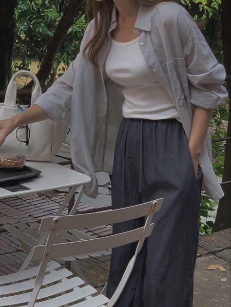 대학생 스타일, Simple Style Outfits, Skor Sneakers, 여름 스타일, Korean Casual Outfits, Casual Day Outfits, فستان سهرة, Modest Fashion Outfits, 가을 패션