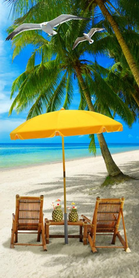 Vacation Time Beach Towel 100% Cotton 30x60 Beach Souvenirs, Vacation Island, Beautiful Beach Pictures, Beach Scenery, Exotic Beaches, Map Of Florida, Tropical Getaways, Beach Wallpaper, Ideas Art