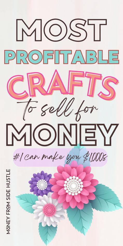 Do you have a passion for crafting and want to turn it into a side hustle? In this article, you’ll find over 25 easy and profitable crafts to sell for money. Whether you’re into sewing, knitting, woodworking, or painting, there’s something for everyone. You’ll also learn how to sell your crafts online on platforms like Etsy, Shopify, and Pinterest. #craftbusiness #craftideas #sellcraftsonline Organisation, Craft Fair Ideas To Sell, Sellable Crafts, Selling Crafts Online, Profitable Crafts, Diy Projects To Make And Sell, Easy Crafts To Sell, Easy Crafts To Make, Selling Handmade Items