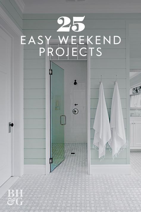 Weekend Diy Home Projects, Easy Weekend Projects, Penthouse Living, Diy Home Improvements On A Budget, Budget Remodel, Easy Home Improvement, Simple Projects, Interior Minimalista, Home Remodeling Diy