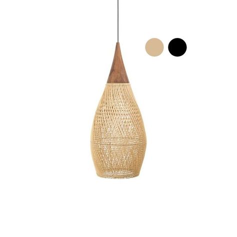 Rustic Lamp Shade, Horn Lamp, Black Metal Ceiling, Chandelier Boho, Wicker Lamp, Rattan Light, Light Pendants, Rustic Lamp, Rattan Chandelier