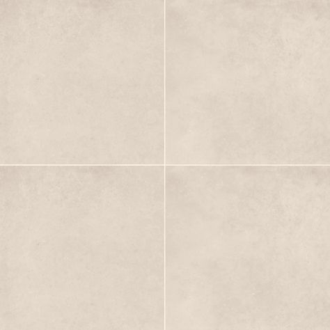 Thaddeus 32" x 32" Matte Porcelain Tile in Almond | Bedrosians Tile & Stone Beige Tiles Texture, Beige Tile Floor, Beige Floor Tile, Washroom Tiles, Crema Marfil Marble, Floor Tiles Texture, Industrial Style Decor, Floor Texture, Polished Porcelain Tiles