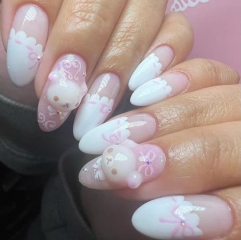 Really Cute Nails, Pretty Gel Nails, Soft Nails, Mia 3, Kawaii Nails, Cute Nail Art, Funky Nails, Dream Nails, Cute Nail Designs