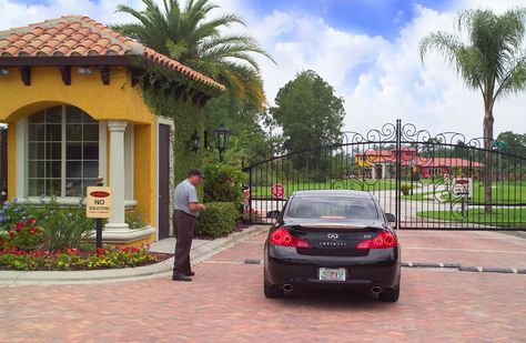 7 Benefits of Living in a Guard Gated Community People, Property Values, Data, Private Sector, Guard House, Gate, Community Housing, Gated Community, Subdivision